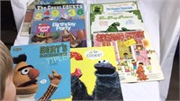 Children’s records- Sesame Street and muppets
