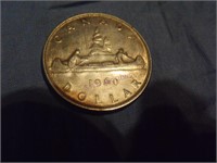 1960 Canadian Silver Dollar