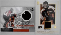 2 Pc. NHL Roman Cechmanek Cards