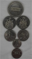 CDN Coins $1 / 2- 50c / 2-25c / 10c / 5c