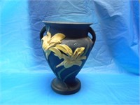 Blue Roseville Vase # 202 - 8"