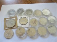 Various token coins