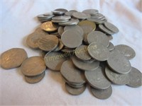 Bag of miscellaneous foreign coins