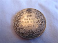 1919 Canadian 50 cent coin