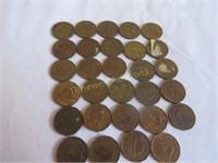 Canadian 5 cent coins