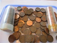 Canadian pennies- various dates