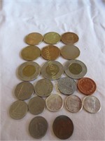 $12.75 value of miscellaneous Canadian coins