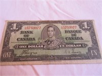 1937 Paper dollar