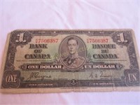 1937 Paper dollar