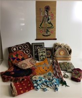 Assortment of Indian and Asian-Themed Items