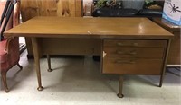 Mid Century Executive Desk by Leopold