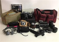 Selection of Cameras and Accessories