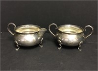 Fisher Sterling Silver Cream and Sugar