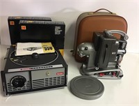 Vintage Bolex Paillard Movie Projector and More