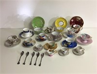 Collection of Tea Cups and Saucers