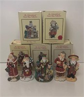 The International Santa Claus Collection Figurines
