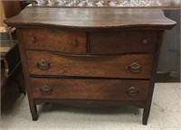 Antique 4-Drawer Washstand