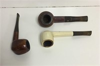 Trio of Vintage Smoking Pipes