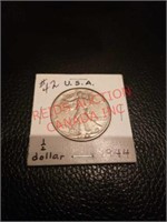 US 1944 50 cent piece