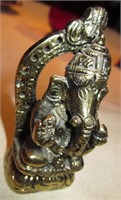 3.5" Ganesh Elephant India God Statue