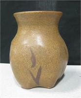 5.5" Tall Stoneware Vase - Signed