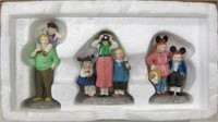 3 Disney Co. Department 56 Family Figurines 3"H