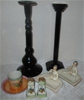 1944 Jabeson/Bavarian Dishes Candle Sticks & More