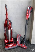 2 Red Devil Co. Vacuum Cleaners w/ 2nd Hand Unit