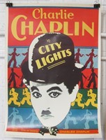 Charlie Chaplin City of Lights Movie Poster 28x20"