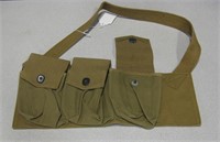 VNTG Bandoleer L& D Inc. 849 3 Compartment Belt