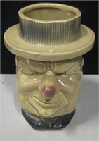 USA 153 W.C. Fields Ceramic Bust Vase 8.5"H