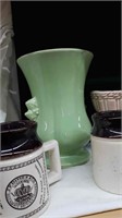 9 piece lot vintage pottery - dish