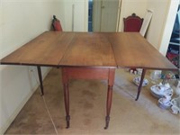 Antique Fold Down Table