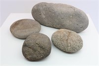 (4) Native American Mano Grinding Stones