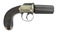 British Six Shot Pepperbox Revolver