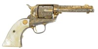 Highly Engraved Colt Model 1873 SAA .32 WCF