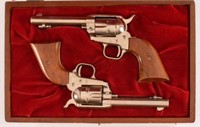 Cased Set of Colt SA Frontier Scout .22 Revolvers