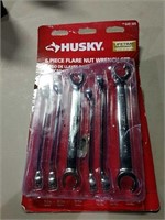 6 Piece Flare Nut Wrench Set Husky