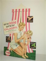 Caladryl  Easelback Advertisement 32x50