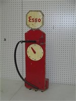 Esso Wood Toy Gas Pump 10x35