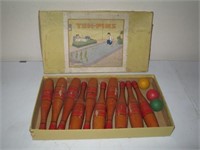 Antique Ten Pins Game