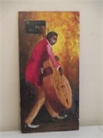 1940s Preservation Hall Painting 12x24