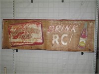 RC Tin Sign 18x54