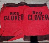 2 Red Clover Sacks