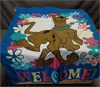 Scooby Doo Welcome Flag