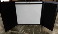 4ft. Executive White Board Wall Cabinet