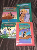 Pocahontas Coloring Book ,Sticker Book,  A Book