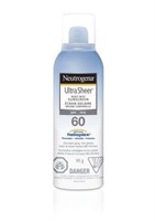 Neutrogena Sunscreen Spray SPF 60, Ultra Sheer