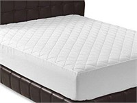 Quilted Fitted Mattress Pad - Queen Mattress Cover