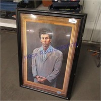 The Kramer- Seinfeld framed picture